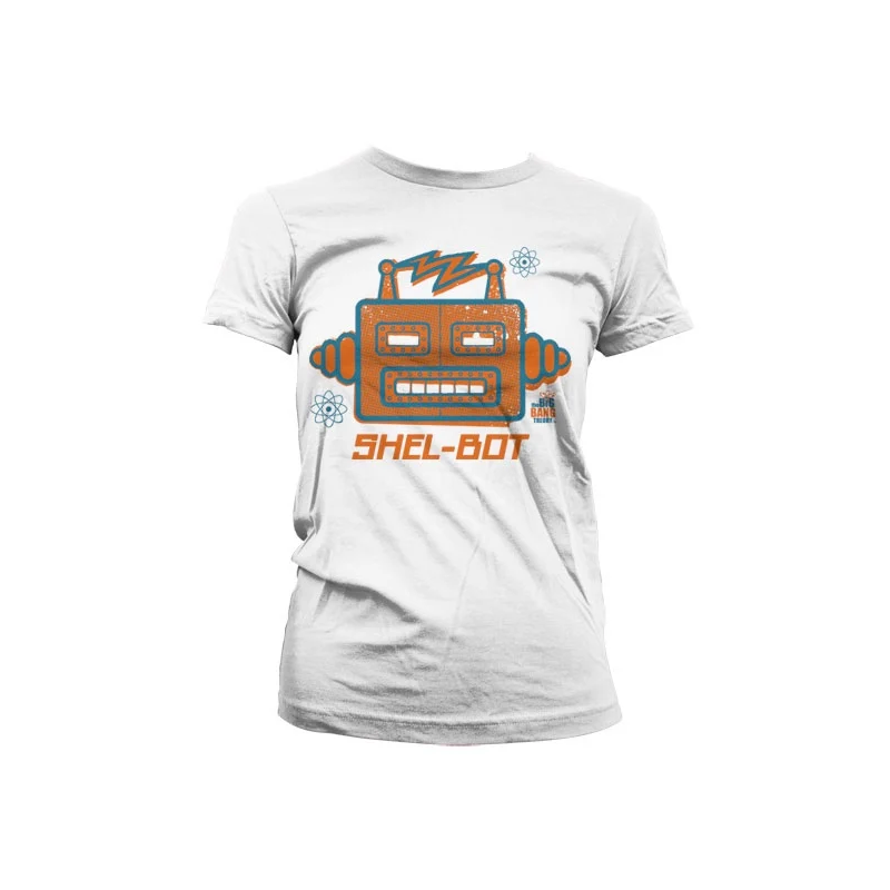 THE BIG BANG - T-Shirt GIRL SHEL-BOT - White (XL) THE BIG BANG - T-Shirt GIRL SHEL-BOT - White (XL)
