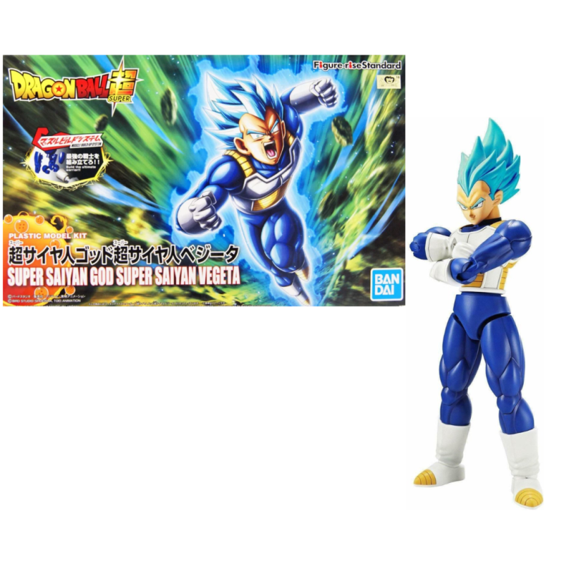 DRAGON BALL - Model Kit - Super Sayan GOD Vegeta DRAGON BALL - Model Kit - Super Sayan GOD Vegeta