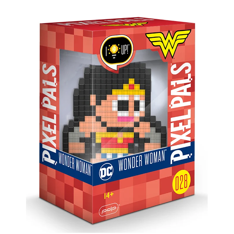 PIXEL PALS Light Up Collectible Figures - Wonder Woman PIXEL PALS Light Up Collectible Figures - Wonder Woman
