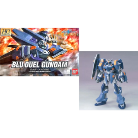 GUNDAM - Model Kit - HG 1/144 - Blu Duel Gundam GAT-X1022 - 13CM