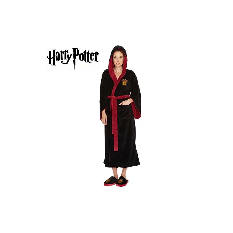 HARRY POTTER - Peignoir Femme - Gryffindor - Adulte - Taille Unique HARRY POTTER - Peignoir Femme - Gryffindor - Adulte - Taille Unique
