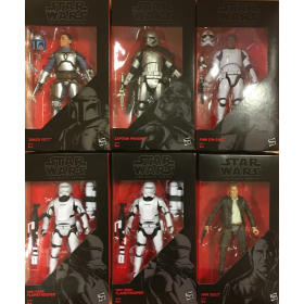 STAR WARS The Black Series - Episode 7 Wave 1 (Box of 6)