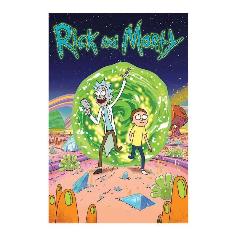 RICK & MORTY - Poster 61X91 - Portal RICK & MORTY - Poster 61X91 - Portal