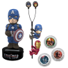 MARVEL - GIFT Set Body Knocker Scalers Hubsnaps - Captain America