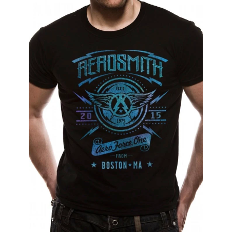 AEROSMITH - T-Shirt IN A TUBE- Aero Force One (S)