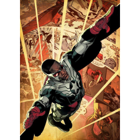 MARVEL ALL NEW - Magnetic Metal Poster 15x10 - Captain America (S)