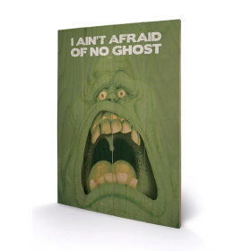 GHOSTBUSTERS - Slimer - Impression sur bois 40x59cm