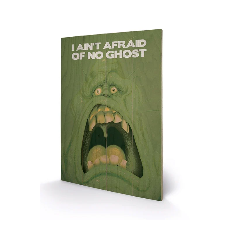 GHOSTBUSTERS - Slimer - Impression sur bois 40x59cm GHOSTBUSTERS - Slimer - Impression sur bois 40x59cm
