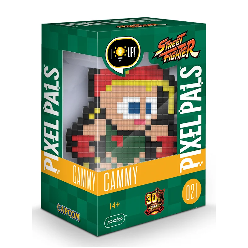 PIXEL PALS Light Up Collectible Figures - Street Fighter - Cammy PIXEL PALS Light Up Collectible Figures - Street Fighter - Cammy