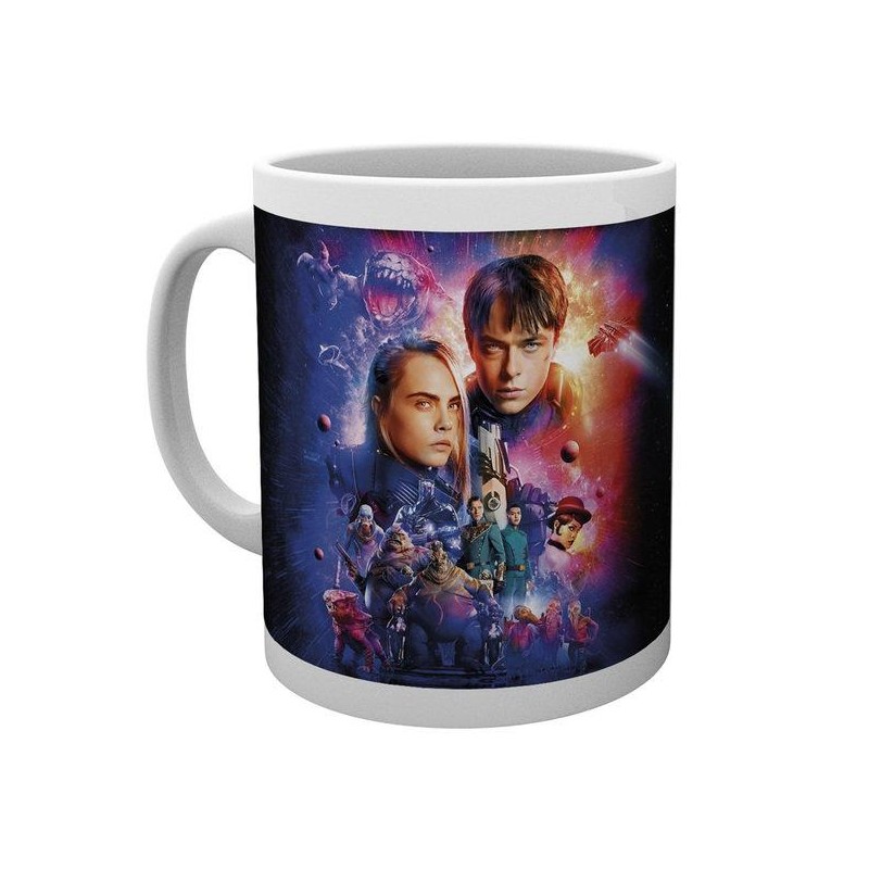 VALERIAN - Mug - 300 ml - One Sheet Cast VALERIAN - Mug - 300 ml - One Sheet Cast