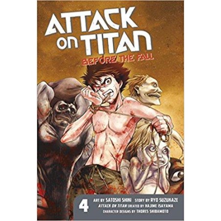 ATTACK ON TITAN BEFORE THE FALL GN VOL 04