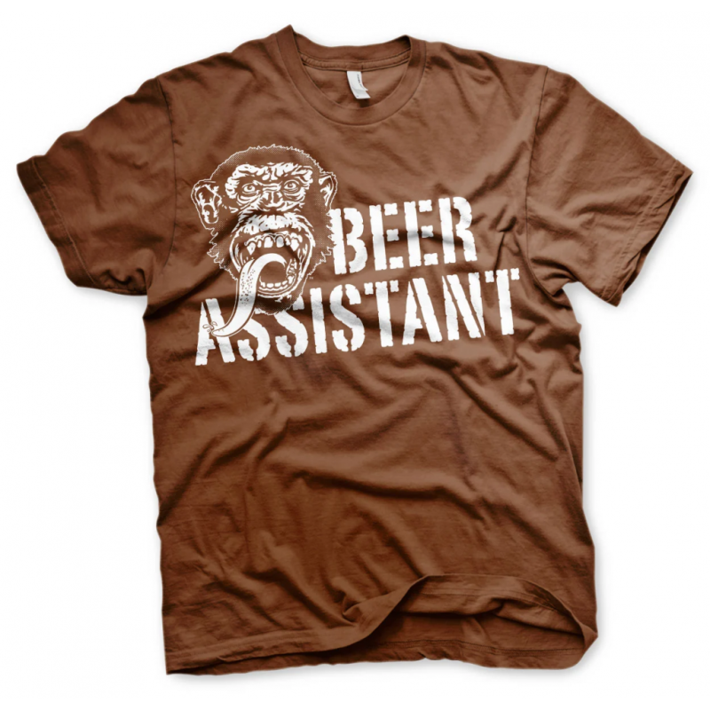 GAS MONKEY - T-Shirt Beer Assistant - Brown (12 Years) GAS MONKEY - T-Shirt Beer Assistant - Brown (12 Years)
