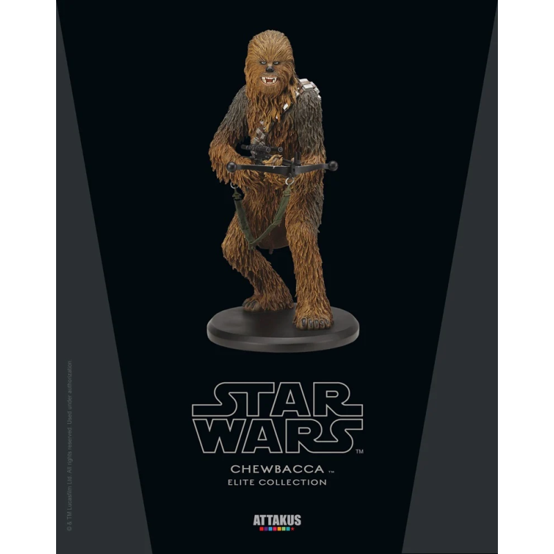 STAR WARS - ELITE Collection - Chewbacca - 22cm L.Edit 2000Ex STAR WARS - ELITE Collection - Chewbacca - 22cm L.Edit 2000Ex