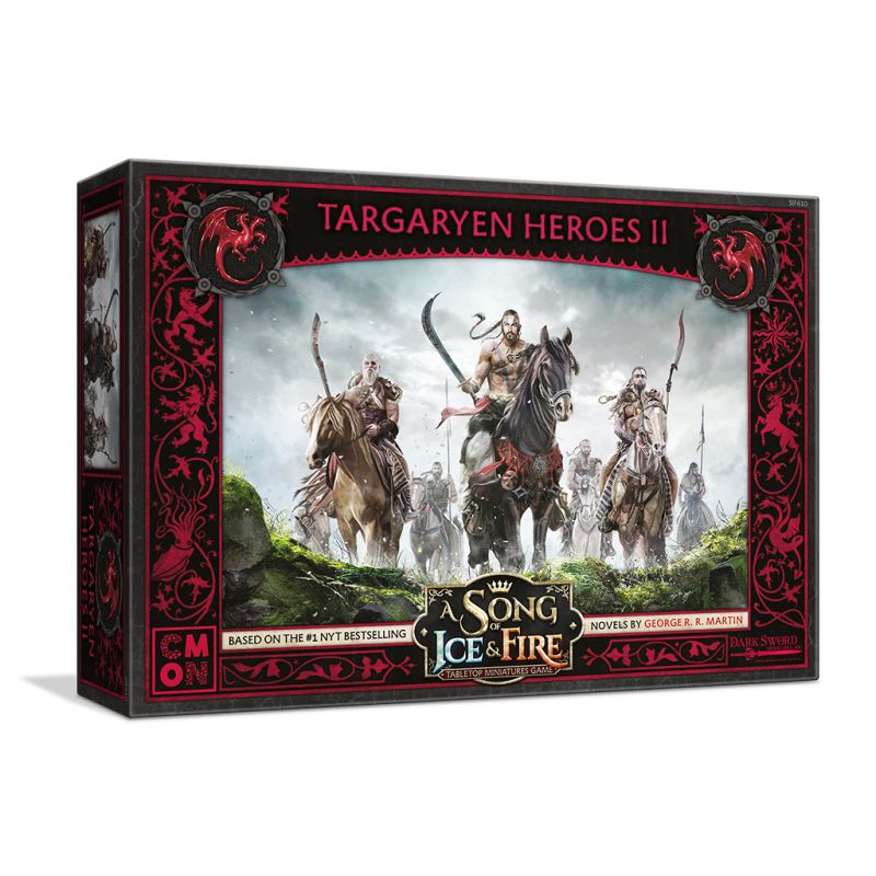 Targaryen Heroes Set 2 A Song of Ice and Fire Miniatures Games (Anglais) Targaryen Heroes Set 2 A Song of Ice and Fire Miniatures Games (Anglais)