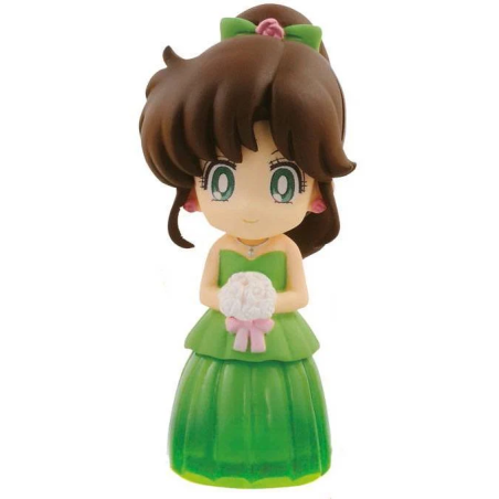 SAILOR MOON - Clear Colored Sparkle Dress Figure - Sailor Jupiter- 6cm