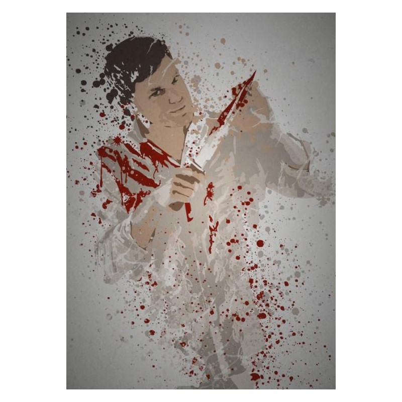 PC SPLATTER - Magnetic Metal Poster 45X32 - Butcher PC SPLATTER - Magnetic Metal Poster 45X32 - Butcher