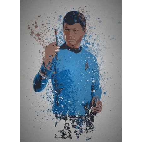 PC SPLATTER - Magnetic Metal Poster 45X32 - Leonard