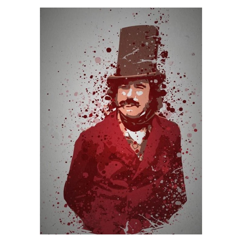 PC SPLATTER - Magnetic Metal Poster 45X32 - Bill The Butcher PC SPLATTER - Magnetic Metal Poster 45X32 - Bill The Butcher
