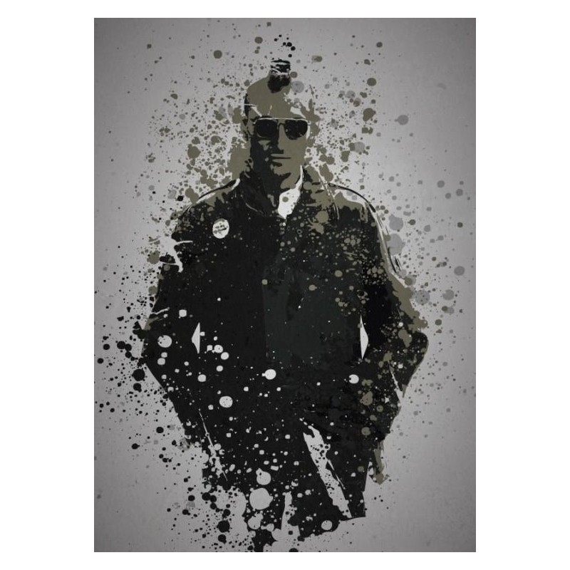 PC SPLATTER - Magnetic Metal Poster 45X32 - Travis PC SPLATTER - Magnetic Metal Poster 45X32 - Travis