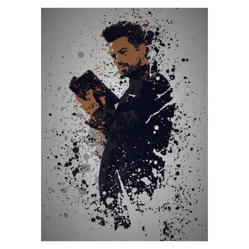 PC SPLATTER - Magnetic Metal Poster 45X32 - Preach PC SPLATTER - Magnetic Metal Poster 45X32 - Preach