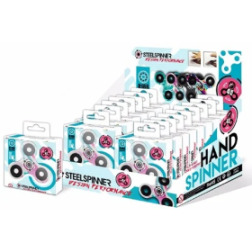 STEELSPINNER - HAND FINGER - Display DESIGN PERFORMANCE 16pces