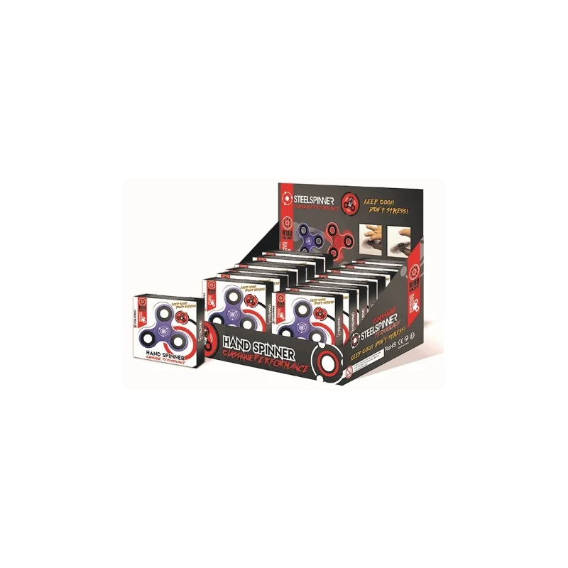 STEELSPINNER - HAND FINGER - Display Classic PERFORMANCE 16pces STEELSPINNER - HAND FINGER - Display Classic PERFORMANCE 16pces