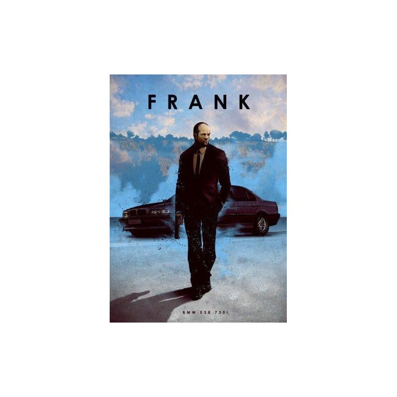 CAR LEGEND - Magnetic Metal Poster 45X32 - Frank CAR LEGEND - Magnetic Metal Poster 45X32 - Frank