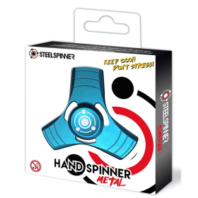 SPINNER METAL / HAND FINGER - Trispin Alu Pces 'Couleur Aléatoire'