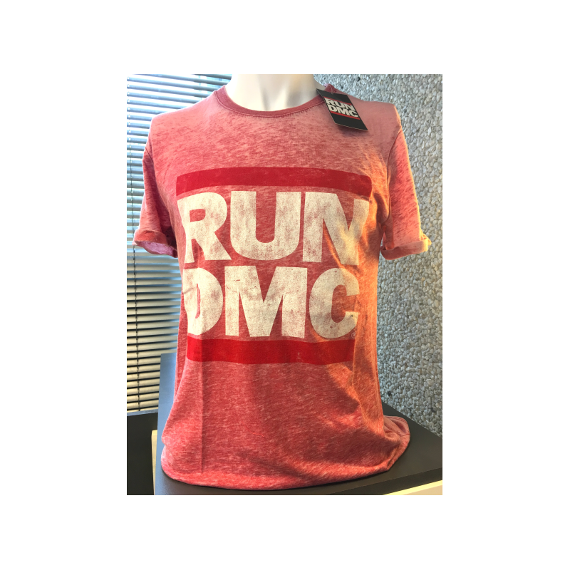 RUN DMC - T-Shirt BurnOut - Logo Vintage (XL) RUN DMC - T-Shirt BurnOut - Logo Vintage (XL)