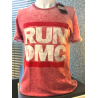RUN DMC - T-Shirt BurnOut - Logo Vintage (XL)
