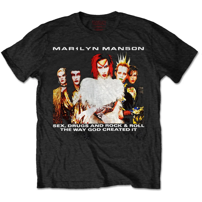 MARILYN MANSON - T-Shirt RWC - Rock Is Dead 1999 (XXL) MARILYN MANSON - T-Shirt RWC - Rock Is Dead 1999 (XXL)