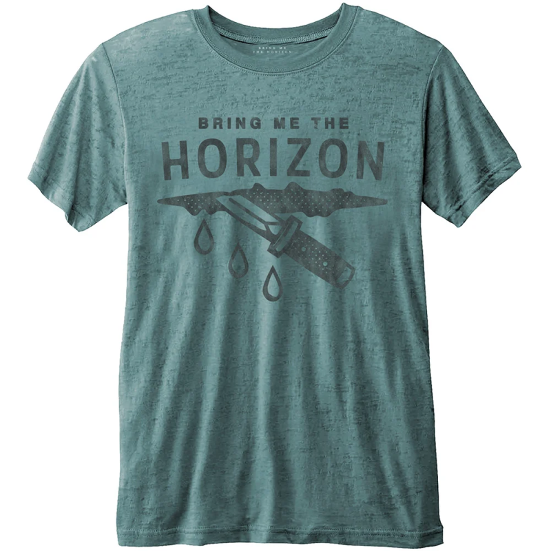 BRING ME THE HORIZON - T-Shirt - Wound - Turquoise - Men (XL) BRING ME THE HORIZON - T-Shirt - Wound - Turquoise - Men (XL)