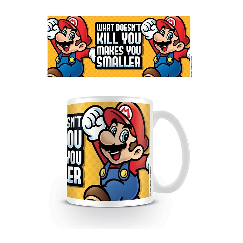 NINTENDO - Mug - 300 ml - Super Mario Makes You Smaller NINTENDO - Mug - 300 ml - Super Mario Makes You Smaller