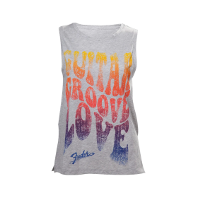 FENDER - T-Shirt Guitar Groove Love - Women's Top (XXL)