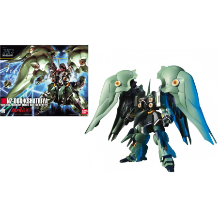 GUNDAM - Model Kit - HG 1/144 - NZ-666 Kshatriya - 13 CM