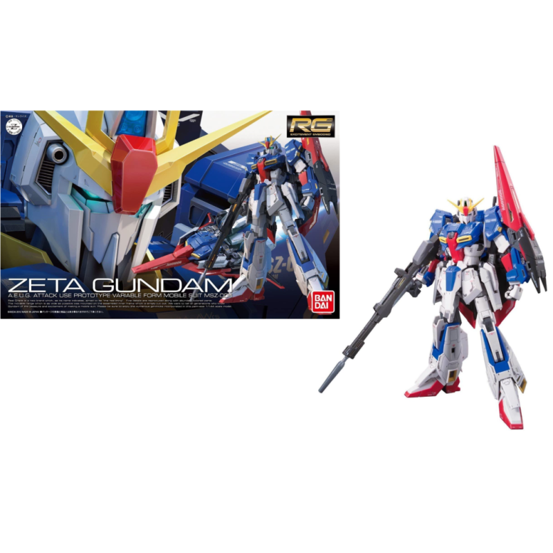 GUNDAM - Model Kit - Real Grade - Z Gundam - 13 CM GUNDAM - Model Kit - Real Grade - Z Gundam - 13 CM