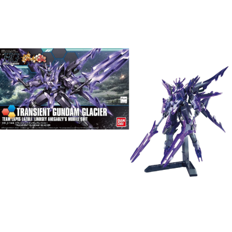 GUNDAM - Model Kit - HG 1/144 - Transient Gundam Glacier - 13 CM
