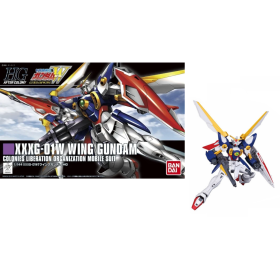 GUNDAM - Model Kit - HG 1/144 - Wing Gundam - 13 CM