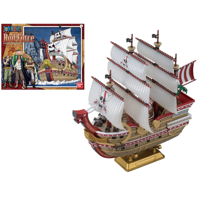 ONE PIECE - Model Kit - Ship - Red Force - 30 CM 'REPROD' ONE PIECE - Model Kit - Ship - Red Force - 30 CM 'REPROD'