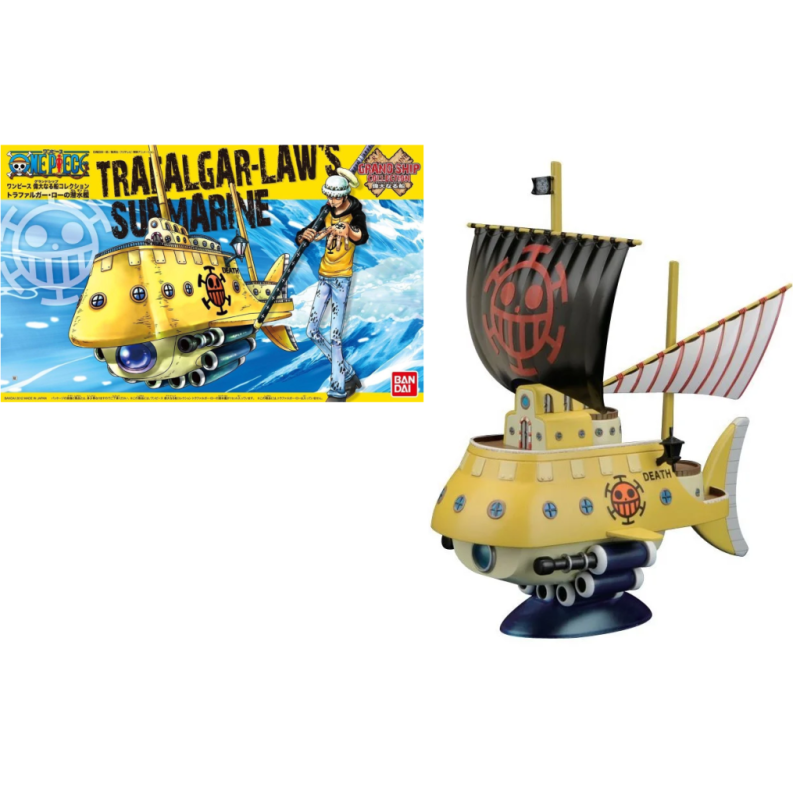 ONE PIECE - Model Kit - Ship - Trafalgar Law Submarine ONE PIECE - Model Kit - Ship - Trafalgar Law Submarine
