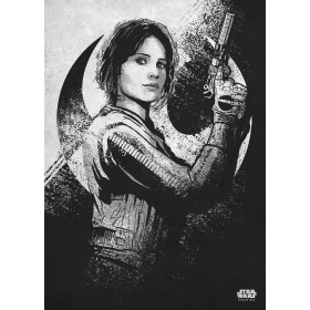 ROGUE ONE MORALITY - Magnetic Metal Poster 45x32 - Jyn