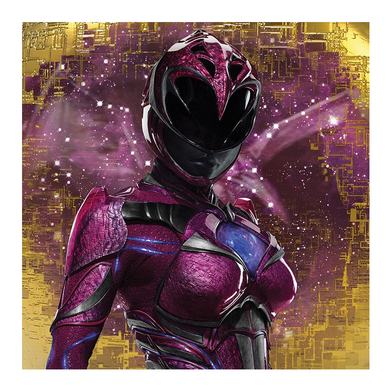 POWER RANGERS MOVIE - Canvas 40X40 '18mm' - Pink Ranger Pose POWER RANGERS MOVIE - Canvas 40X40 '18mm' - Pink Ranger Pose