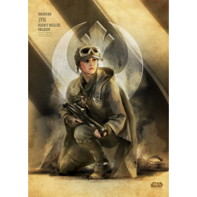 ROGUE ONE KEY FORCES - Magnetic Metal Poster 45x32 - Jyn