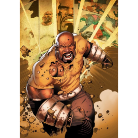 MARVEL ALL NEW - Magnetic Metal Poster 45x32 - Luke Cage (M)