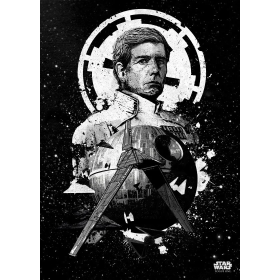 STAR WARS PILOTS - Magnetic Metal Poster 45x32 - Imperial Shuttle