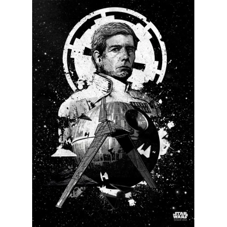 STAR WARS PILOTS - Magnetic Metal Poster 45x32 - Imperial Shuttle
