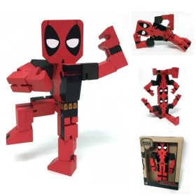 MARVEL - Wooden Figure - Deadpool - 20Cm