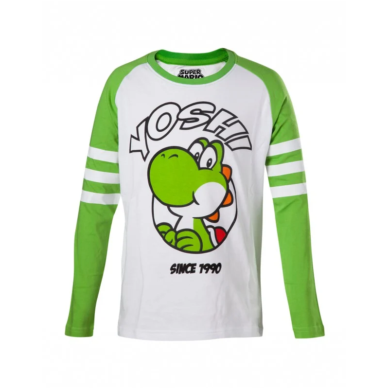 NINTENDO - T-Shirt Yoshi Longsleeve KIDS (98/104) NINTENDO - T-Shirt Yoshi Longsleeve KIDS (98/104)