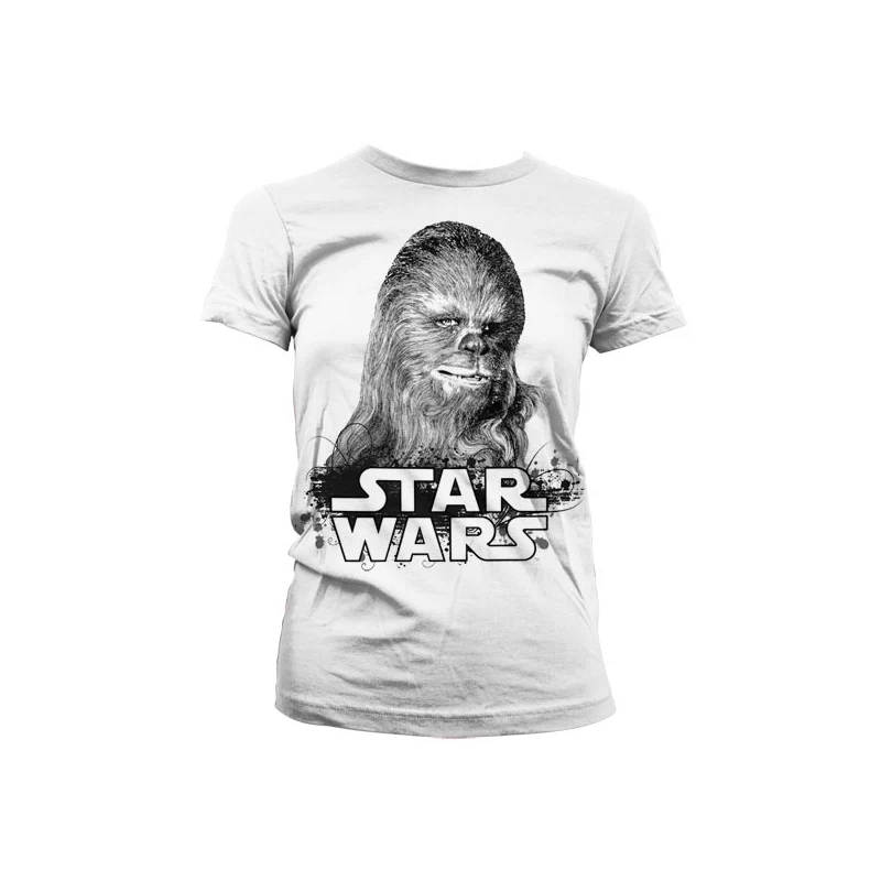 STAR WARS - T-Shirt Chewbacca - GIRLY (L) STAR WARS - T-Shirt Chewbacca - GIRLY (L)