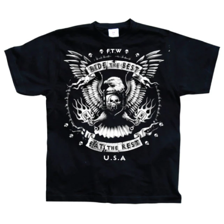 LIFESTYLE - T-Shirt Ride the Best / Eat the Rest (XXL)